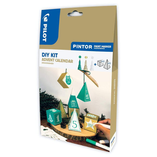 Pilot Kreativmarker PINTOR 2.3/2.9 (EF/F) DIY-Set Adventskalender