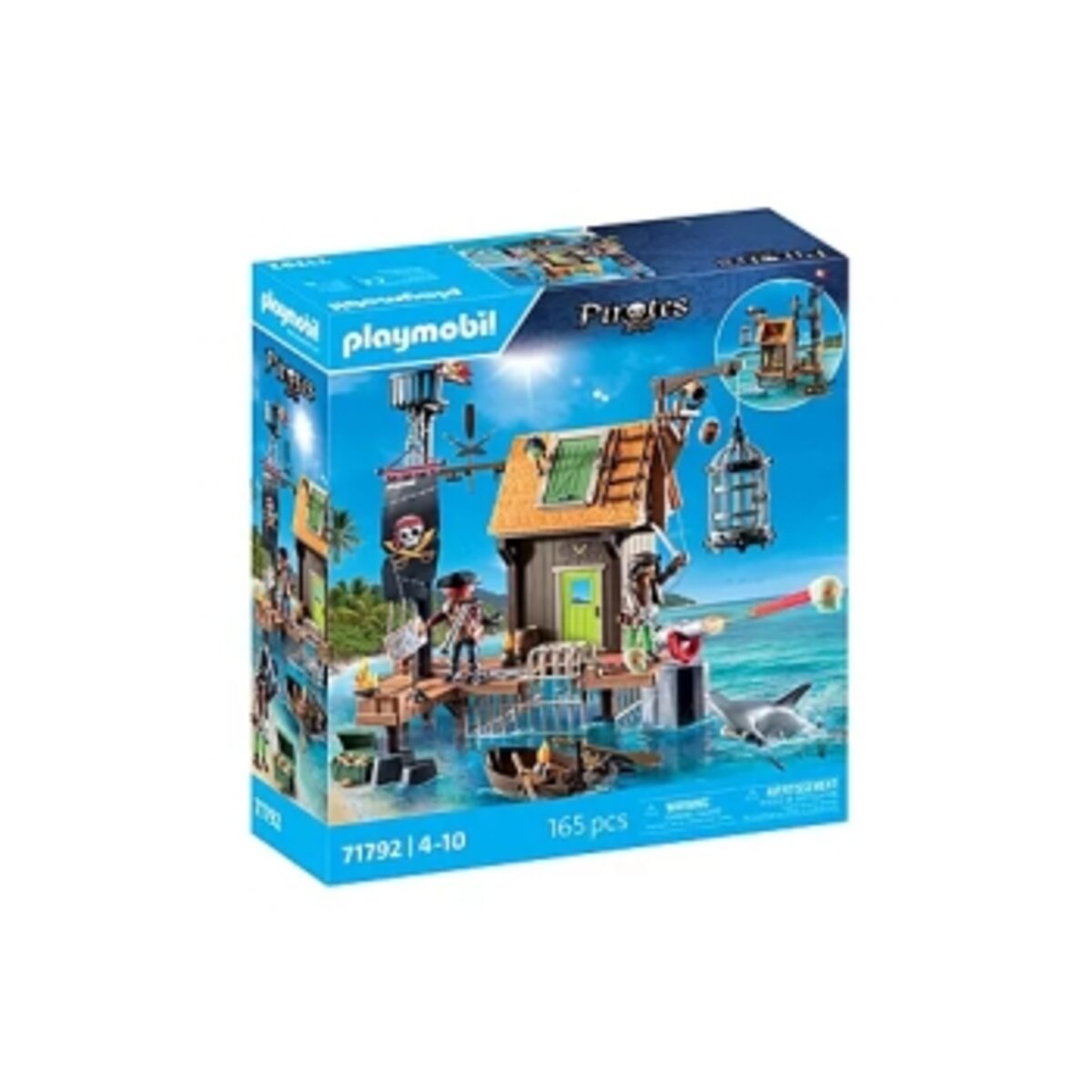 PLAYMOBIL® 71792 Pirates - Piratenhafen mit Seeräuber-Gefängnis