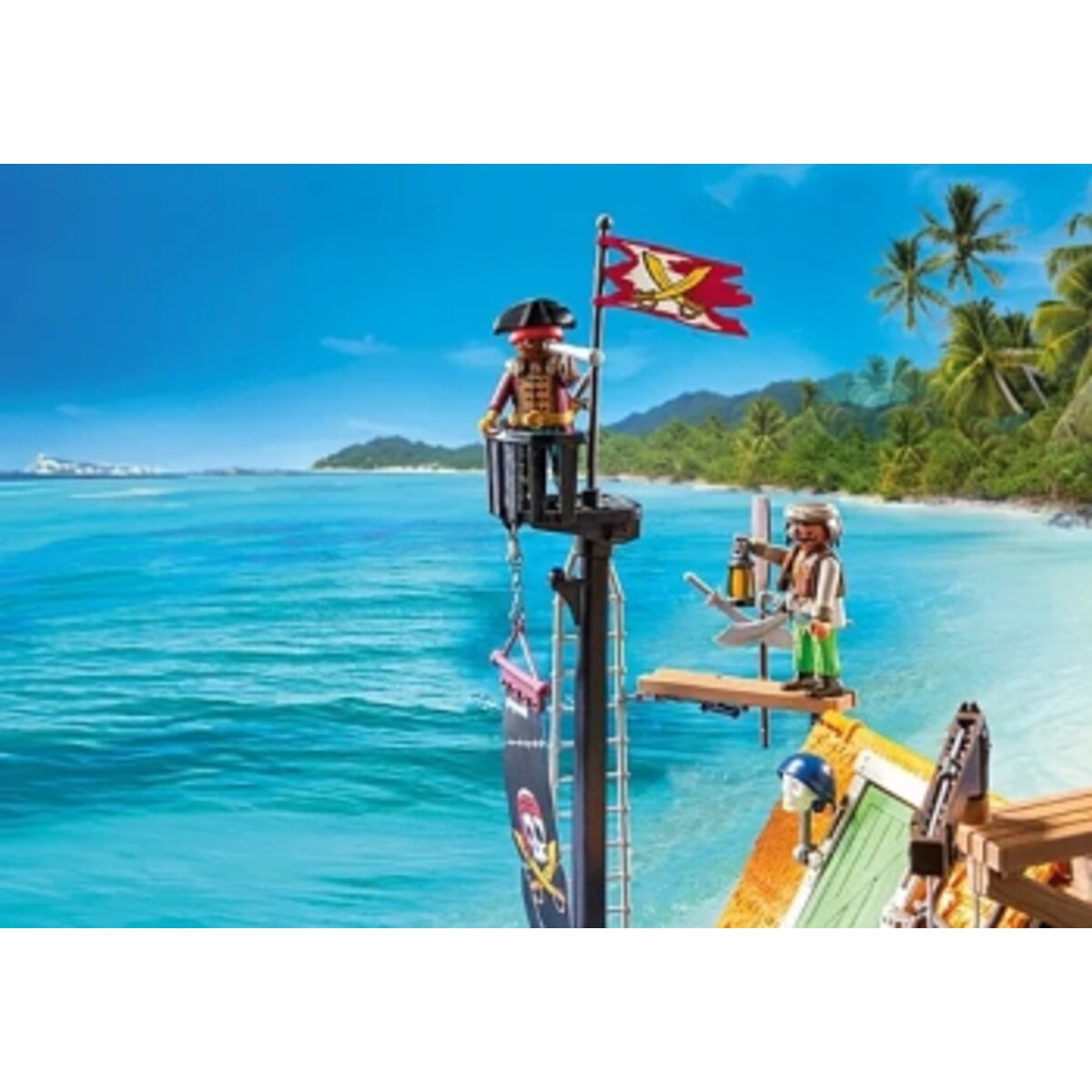 PLAYMOBIL® 71792 Pirates - Piratenhafen mit Seeräuber-Gefängnis