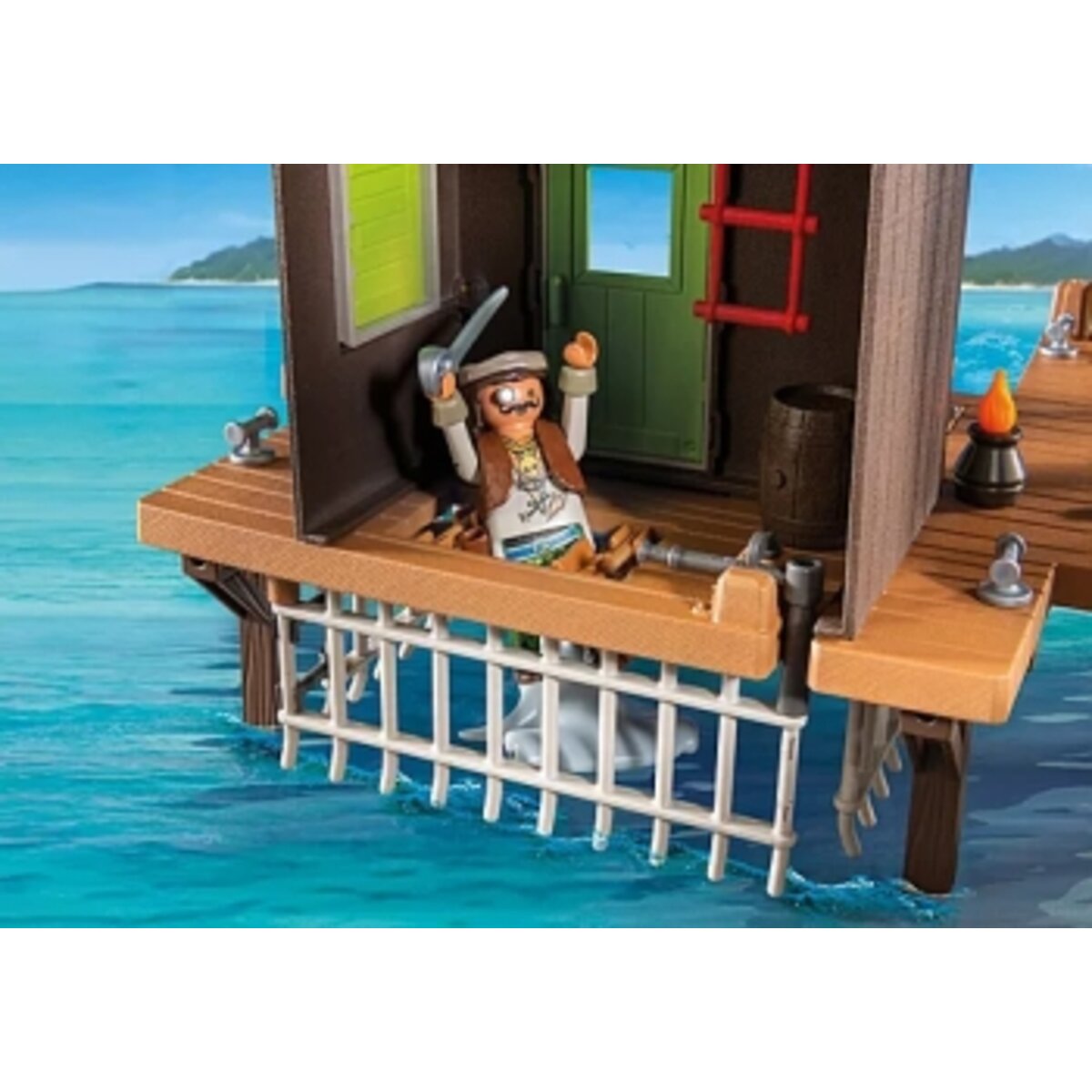 PLAYMOBIL® 71792 Pirates - Piratenhafen mit Seeräuber-Gefängnis