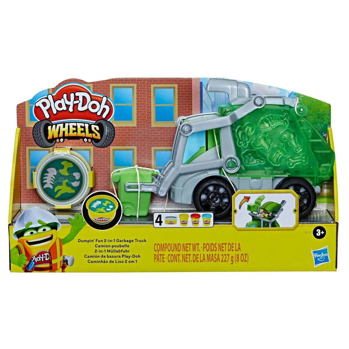 Play-Doh Wheels 2-in-1 Müllabfuhr