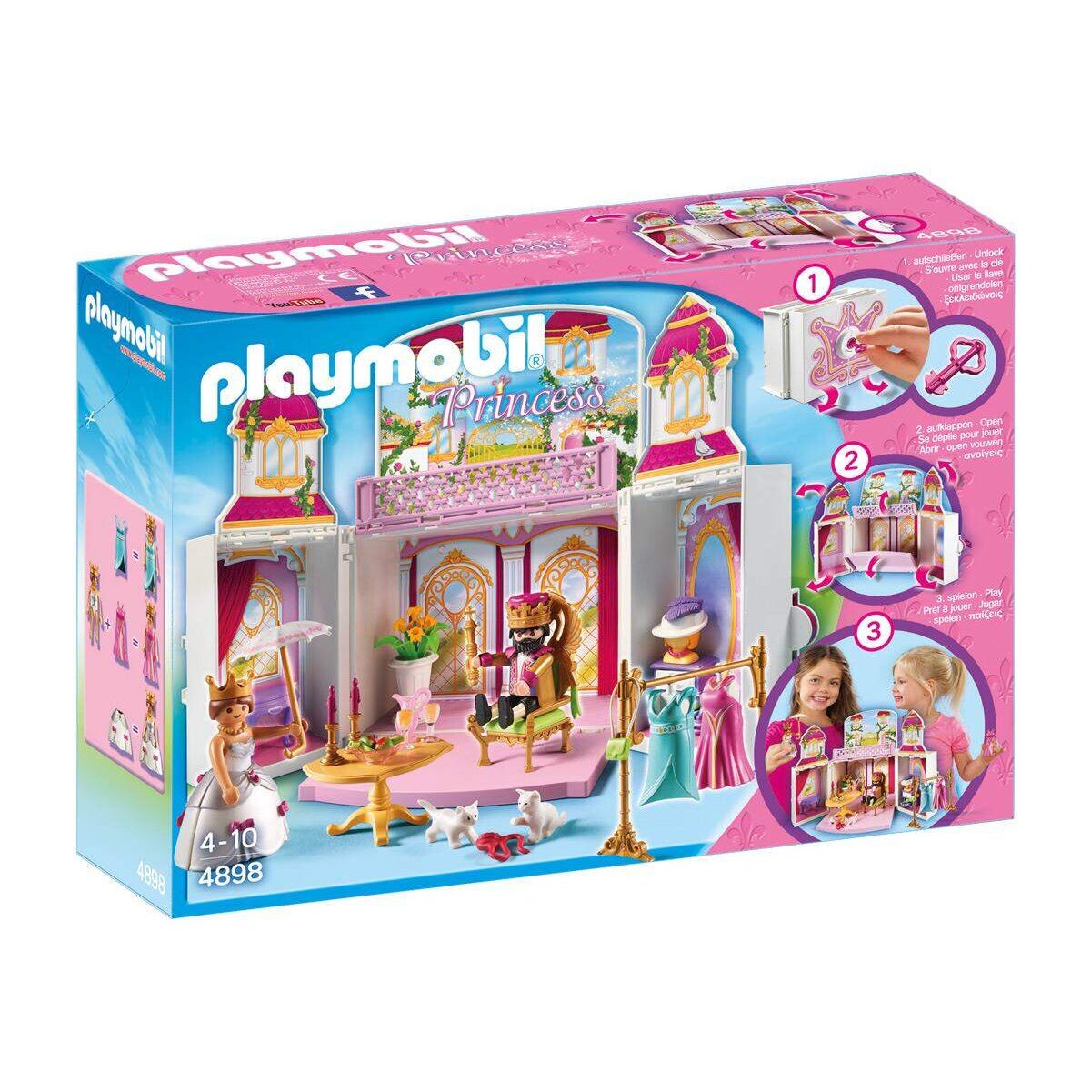 PLAYMOBIL® 4898 Aufklapp-Spiel-Box Königsschloss