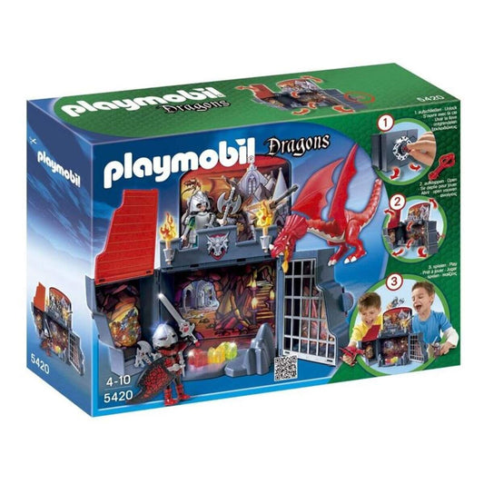 PLAYMOBIL® 5420 Aufklapp-Spiel-Box Drachenverlies