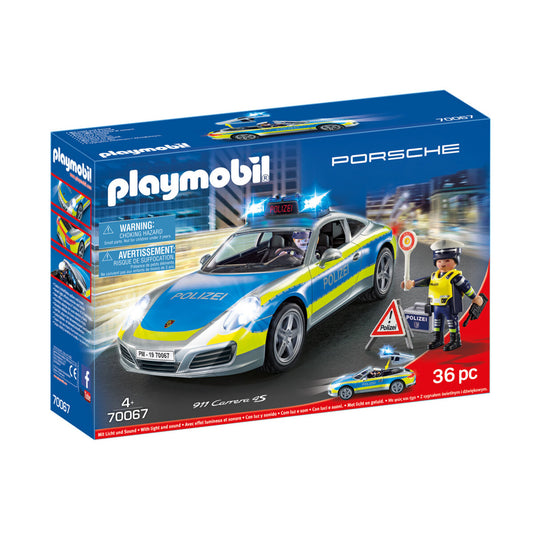 PLAYMOBIL® 70067 City Action Porsche 911 Carrera 4S Polizei Bestseller