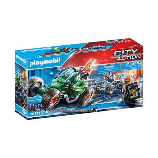 PLAYMOBIL® 70577 Polizei-Kart: Verfolgung des Tresorräubers