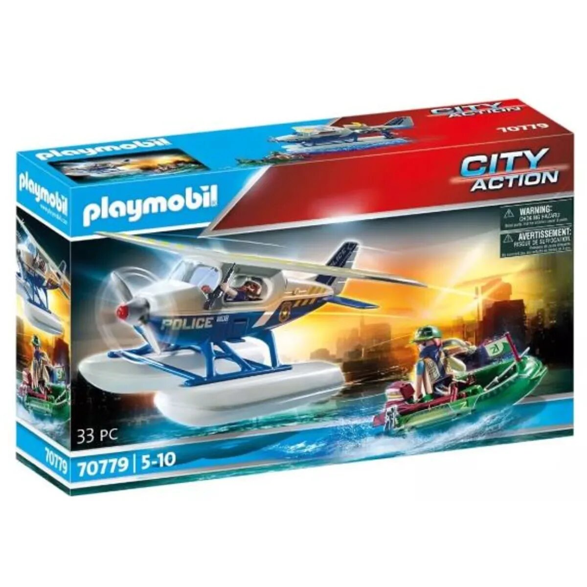 PLAYMOBIL® 70779 City Action - Polizei Wasserflugzeug