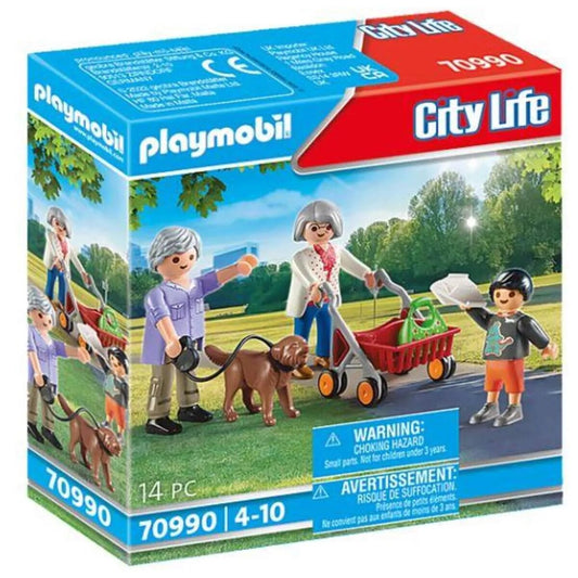 PLAYMOBIL® 70990 City Life - Großeltern mit Enkel