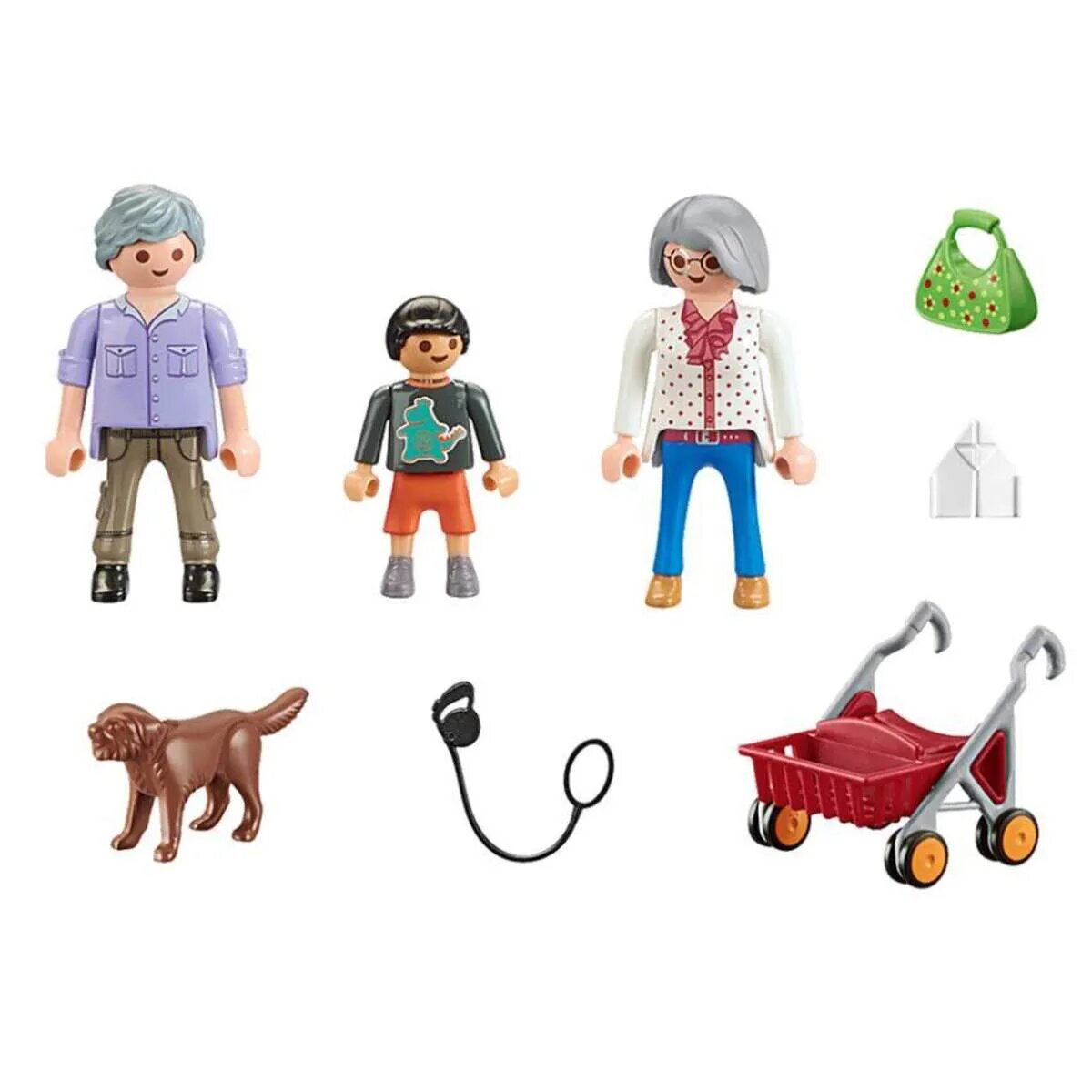 PLAYMOBIL® 70990 City Life - Großeltern mit Enkel