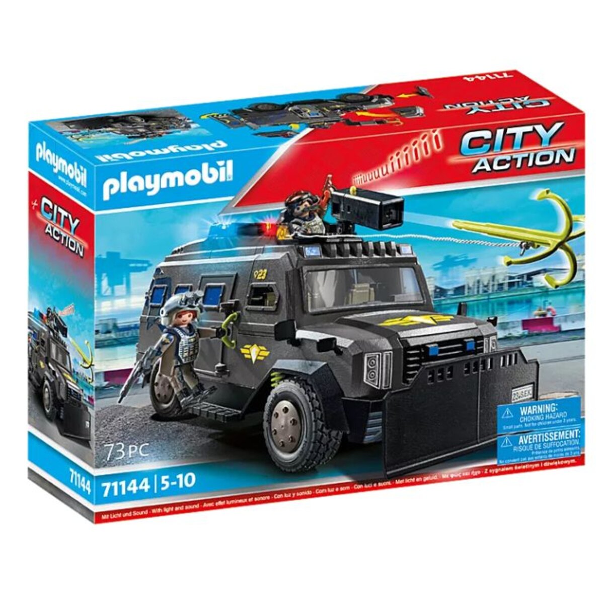 PLAYMOBIL® 71144 City Action - SWAT-Geländefahrzeug