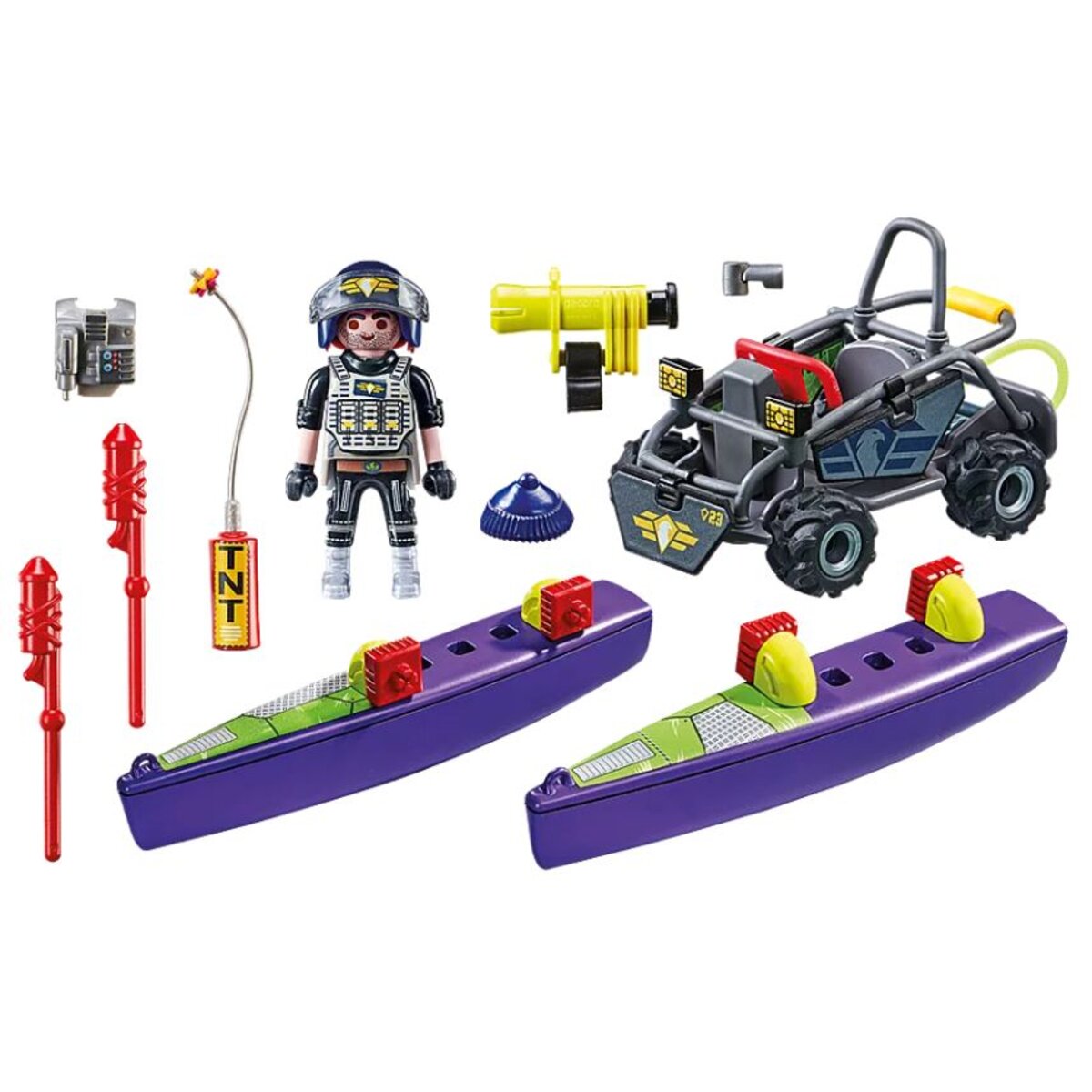 PLAYMOBIL® 71147 City Action - SWAT-Multi-Terrain-Quad