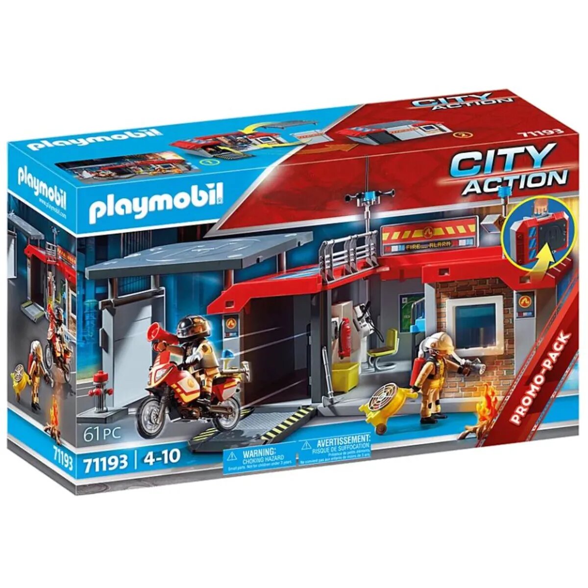 PLAYMOBIL® 71193 City Action: Mitnehm-Feuerwehrstation