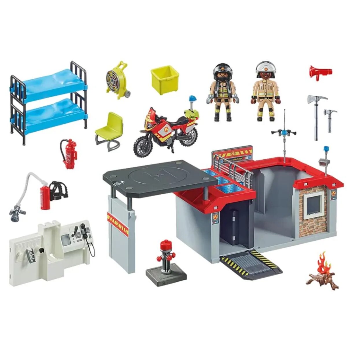 PLAYMOBIL® 71193 City Action: Mitnehm-Feuerwehrstation