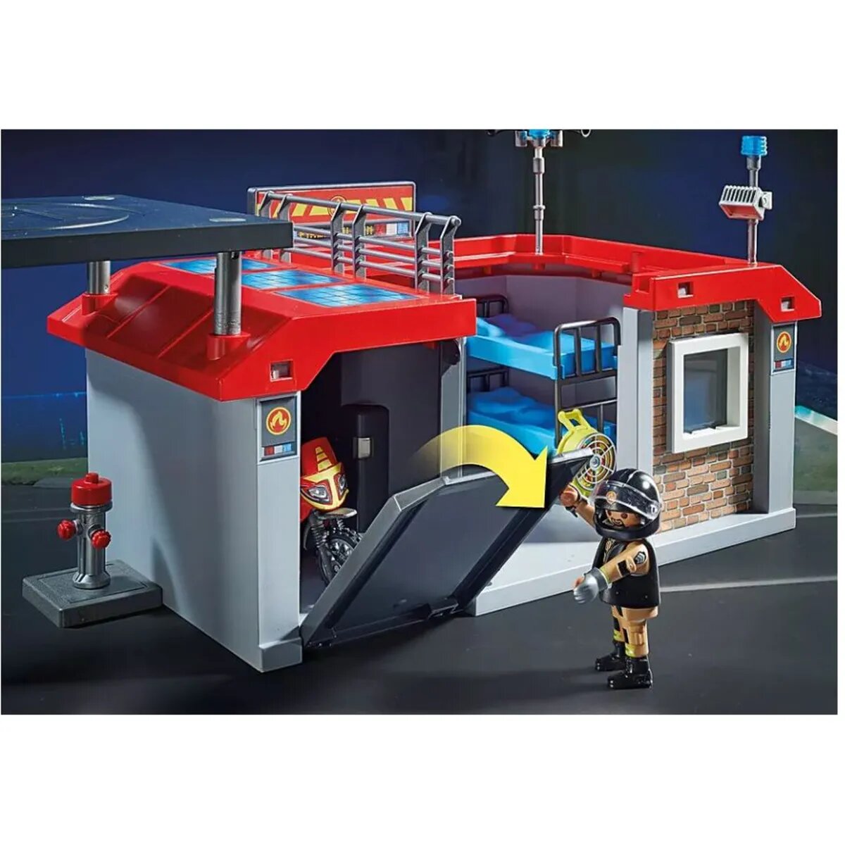 PLAYMOBIL® 71193 City Action: Mitnehm-Feuerwehrstation