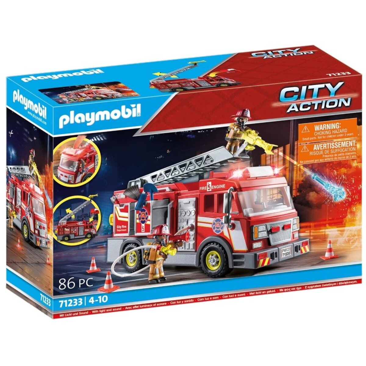 PLAYMOBIL® 71233 City Action - Fire Truck