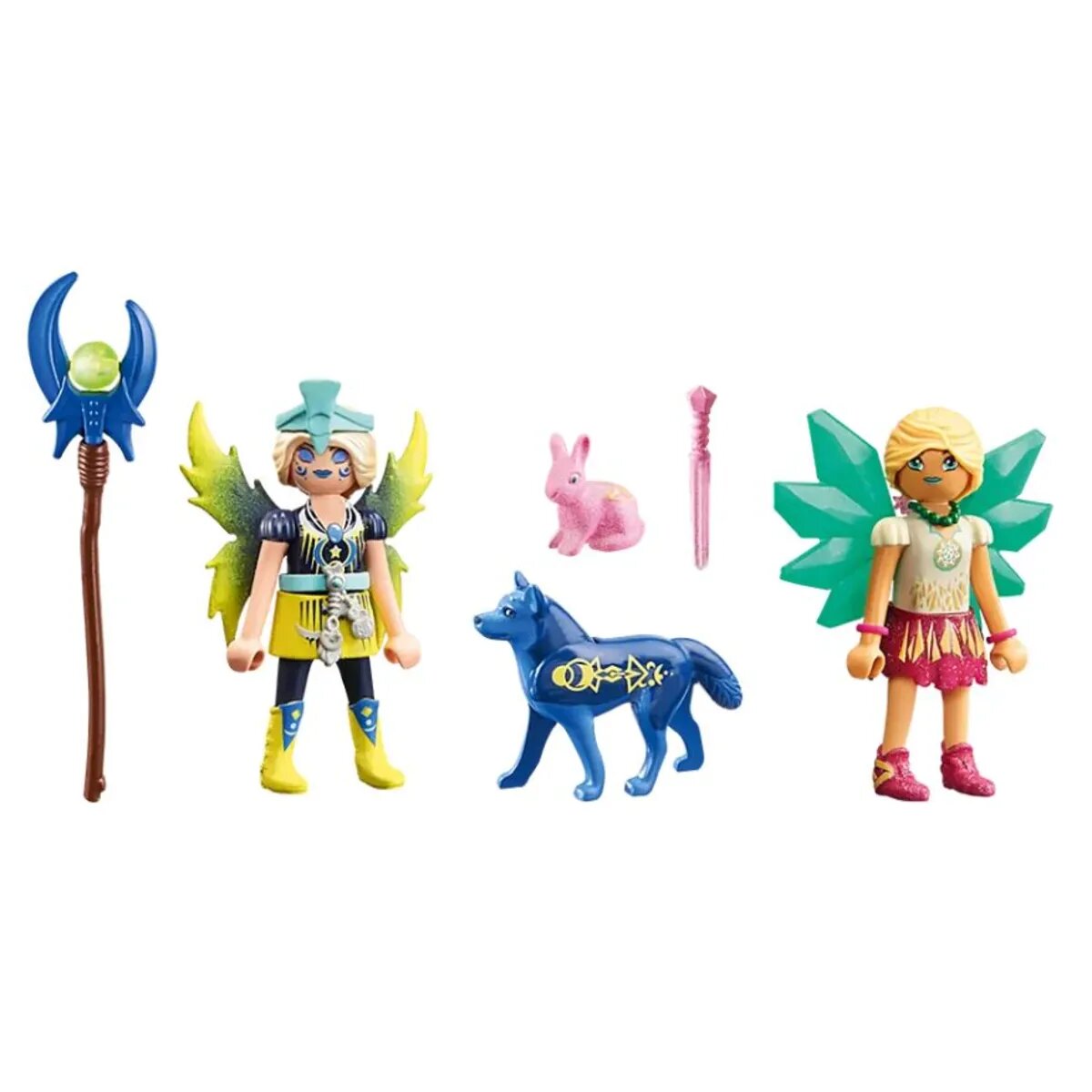 PLAYMOBIL® 71236 Adventures of Ayuma - Crystal- und Moon Fairy mit Seelentieren