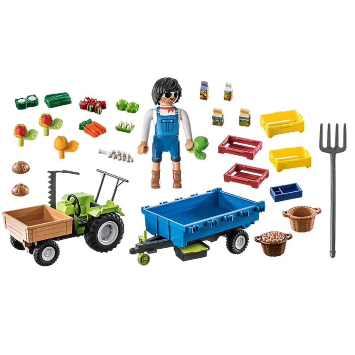 PLAYMOBIL® 71249 Country - Traktor mit Hänger