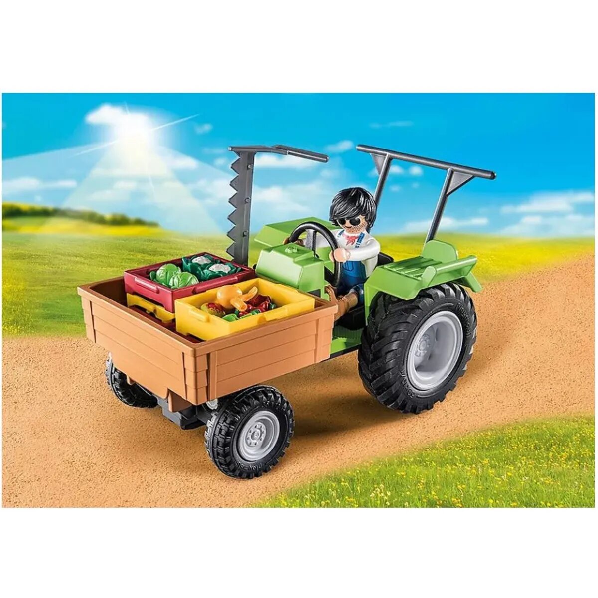 PLAYMOBIL® 71249 Country - Traktor mit Hänger