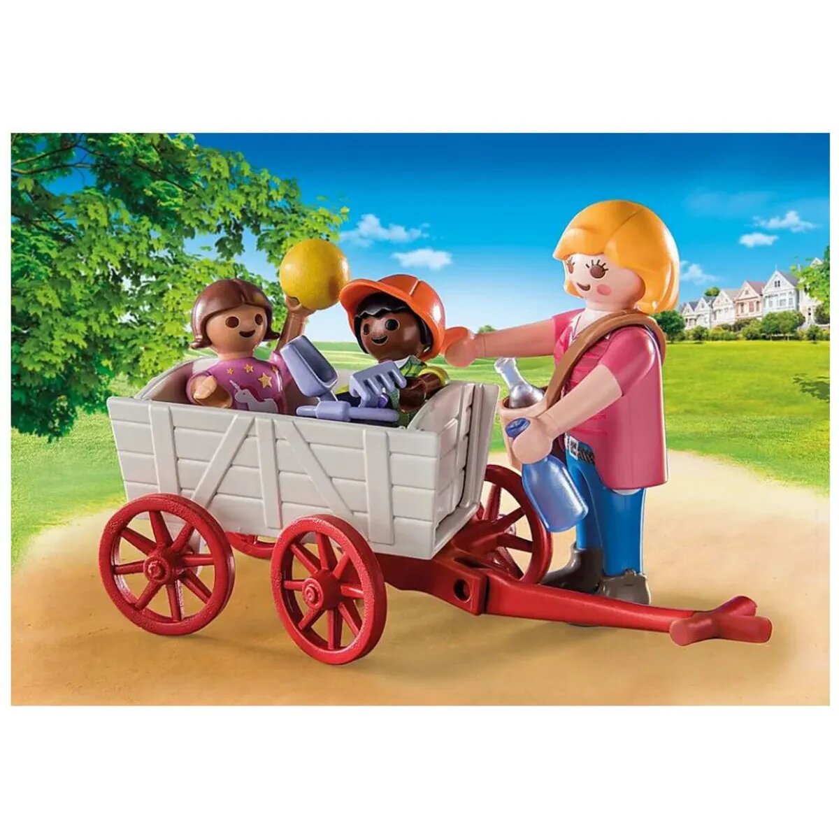 PLAYMOBIL® 71258 Starter Pack Erzieherin mit Bollerwagen