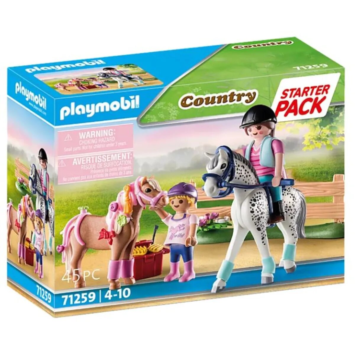 PLAYMOBIL® 71259 Starter Pack Pferdepflege