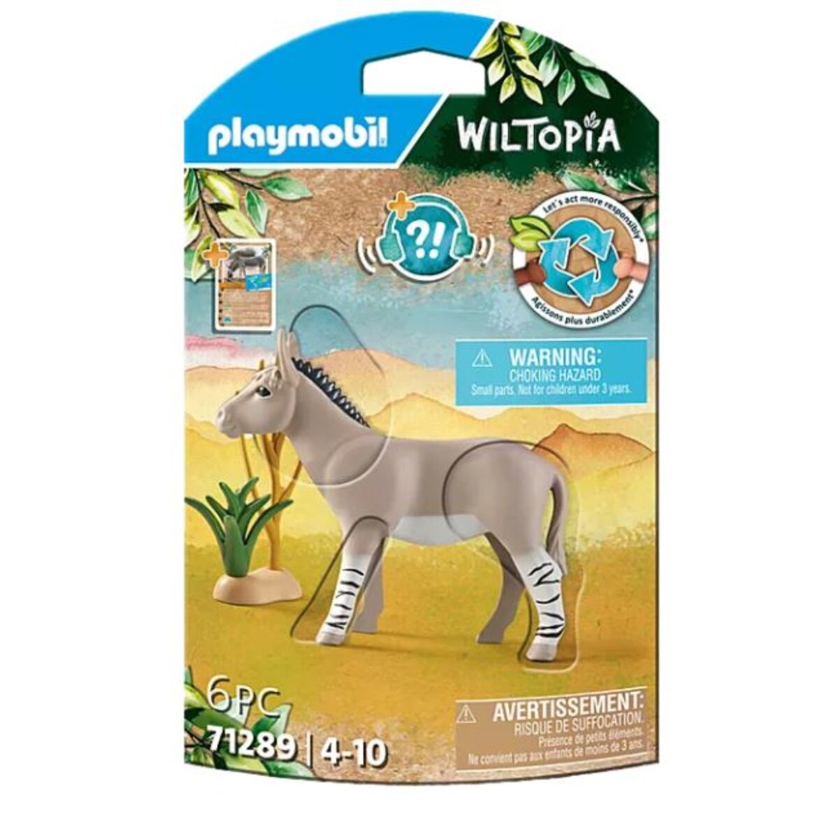 PLAYMOBIL® 71289 Wiltopia - Afrikanischer Esel