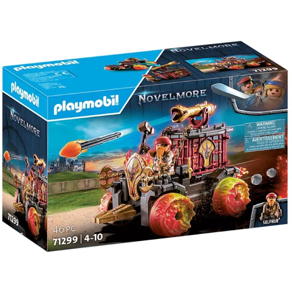 PLAYMOBIL® 71299 Novelmore - Burnham Raiders - Feuerkampfwagen