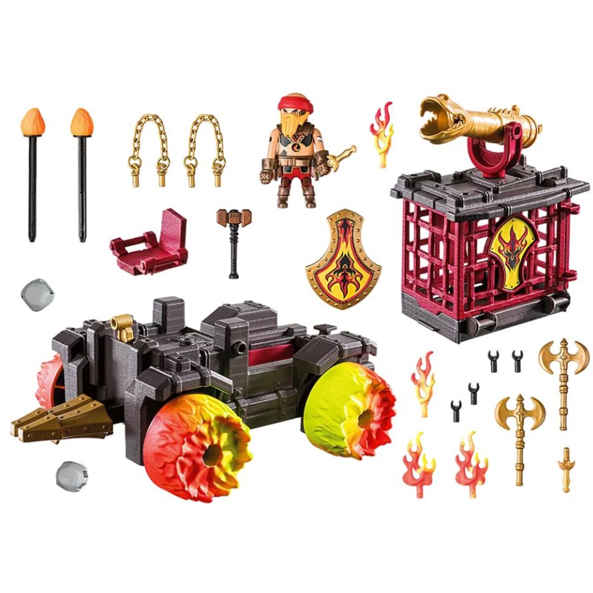 PLAYMOBIL® 71299 Novelmore - Burnham Raiders - Feuerkampfwagen