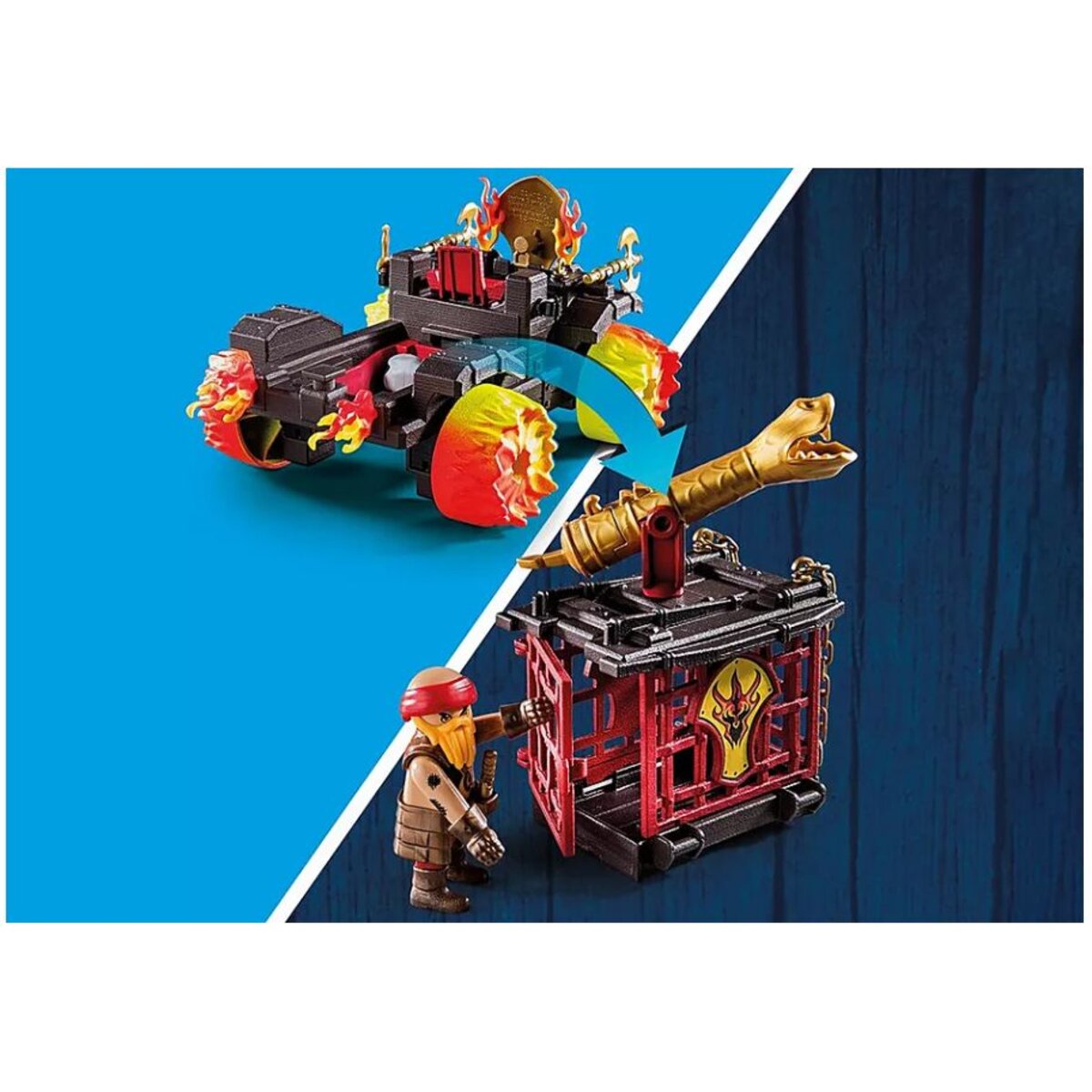 PLAYMOBIL® 71299 Novelmore - Burnham Raiders - Feuerkampfwagen