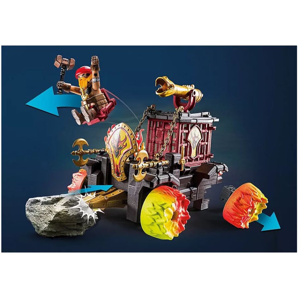 PLAYMOBIL® 71299 Novelmore - Burnham Raiders - Feuerkampfwagen