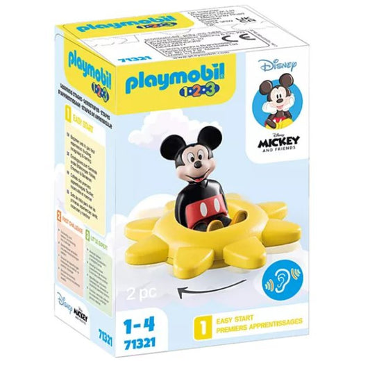 PLAYMOBIL® 71321 1.2.3 & Disney: Mickys Drehsonne mit Rasselfunktion