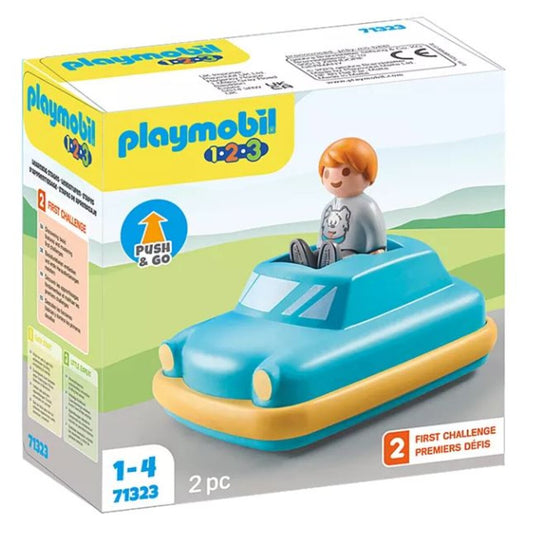 PLAYMOBIL® 71323 1.2.3: Push & Go Car