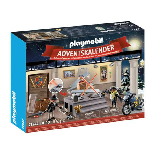 PLAYMOBIL® 71347 Adventskalender Polizei Museumsdiebstahl