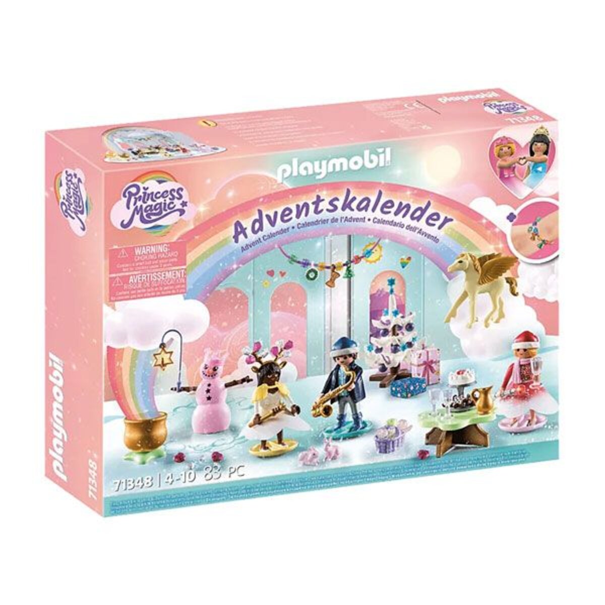 PLAYMOBIL® 71348 Adventskalender "Weihnachtsfest unter dem Regenbogen"