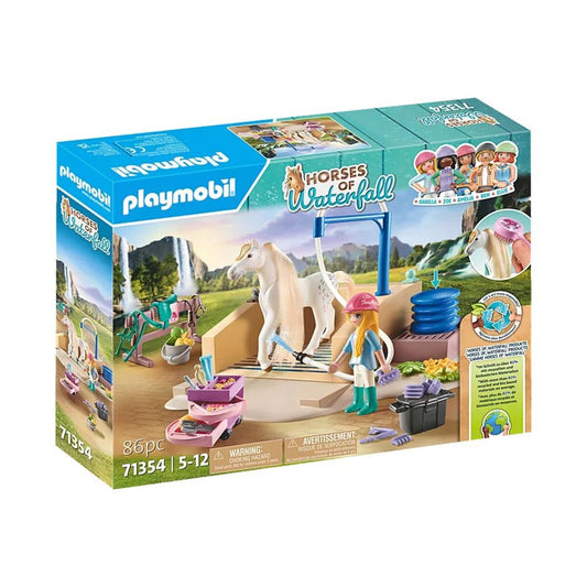 PLAYMOBIL® 71354 Horses of Waterfall - Isabella & Lioness mit Waschplatz