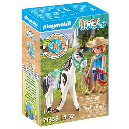 PLAYMOBIL® 71358 Horses of Waterfall - Ellie & Sawdust mit Westernübung