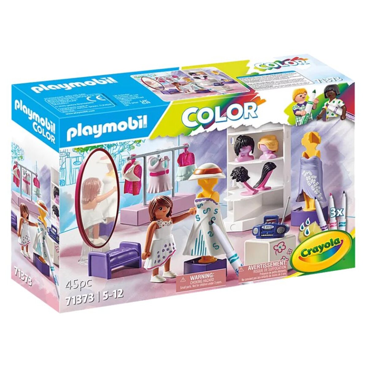 PLAYMOBIL® 71373 Color - Fashion Design Set