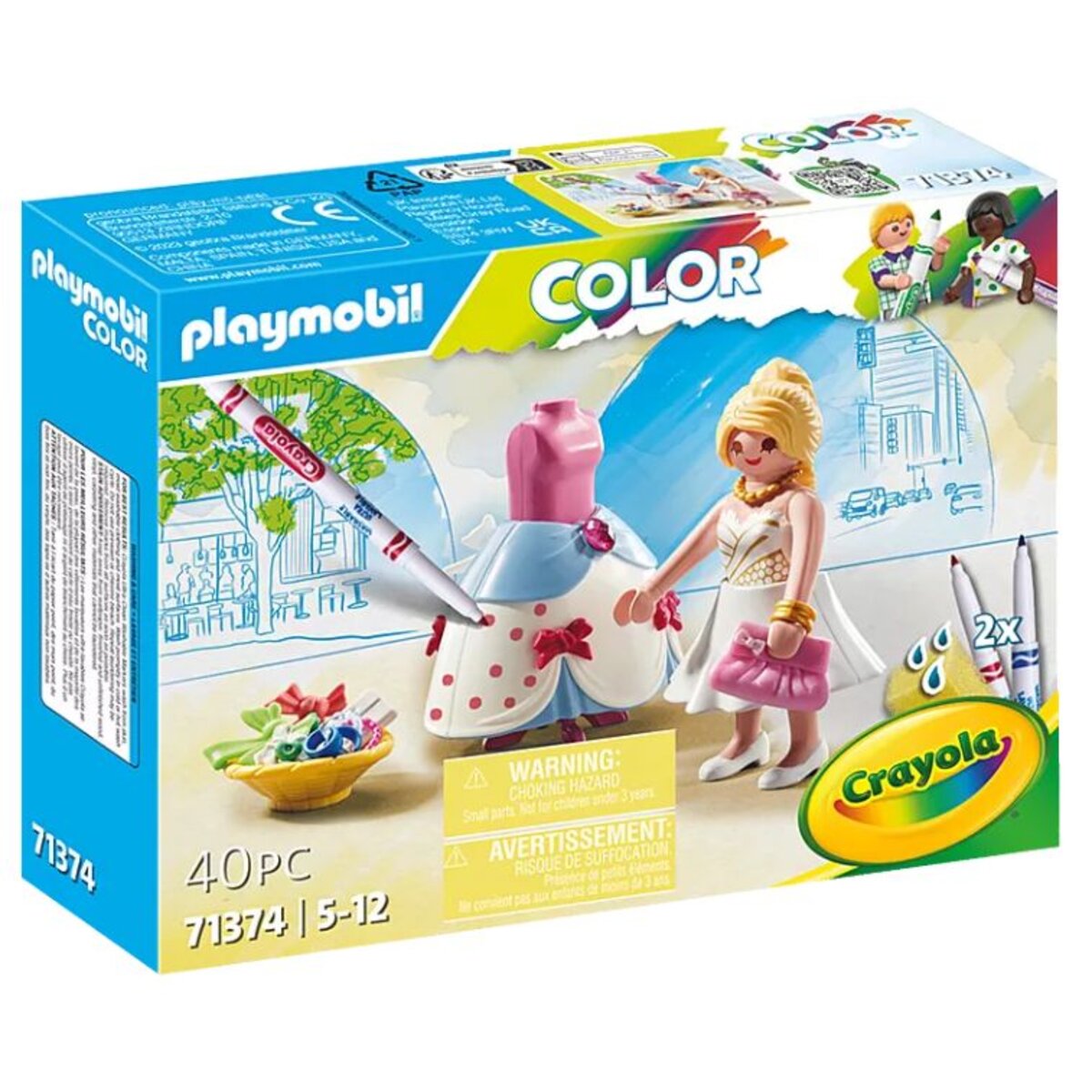 PLAYMOBIL® 71374 Color - Fashion Kleid