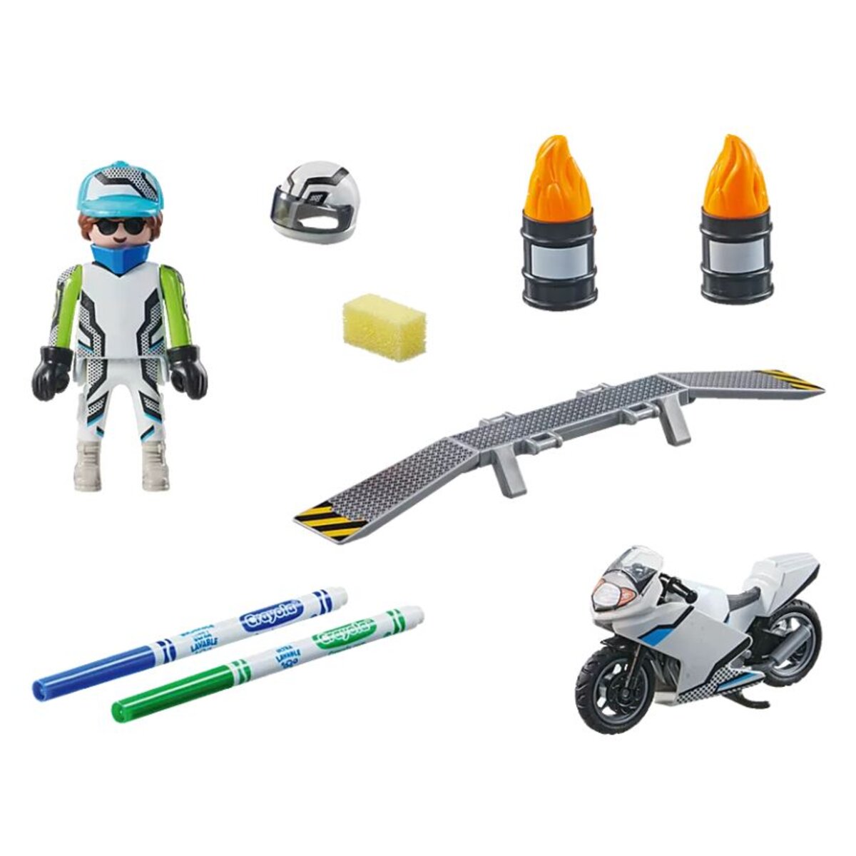 PLAYMOBIL® 71377 PLAYMOBIL Color: Motorrad