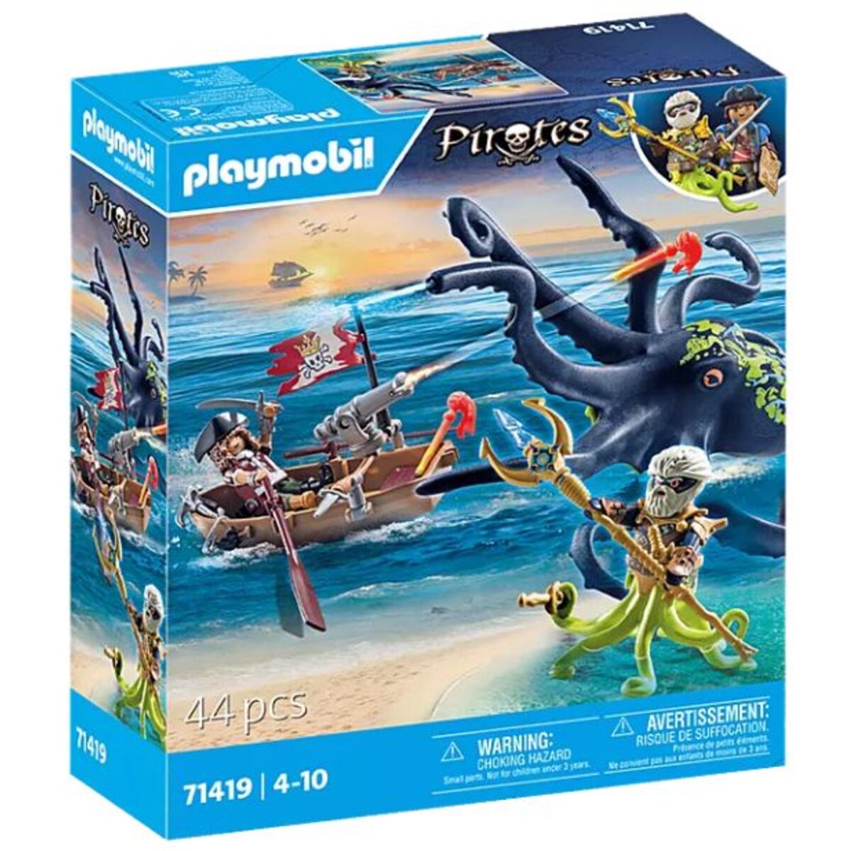 PLAYMOBIL® 71419 Pirates - Kampf gegen den Riesenoktopus