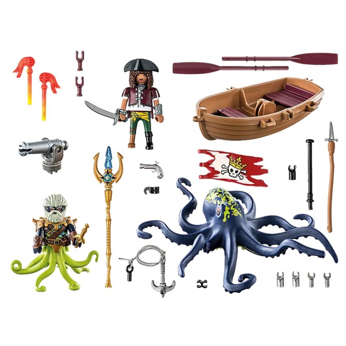 PLAYMOBIL® 71419 Pirates - Kampf gegen den Riesenoktopus