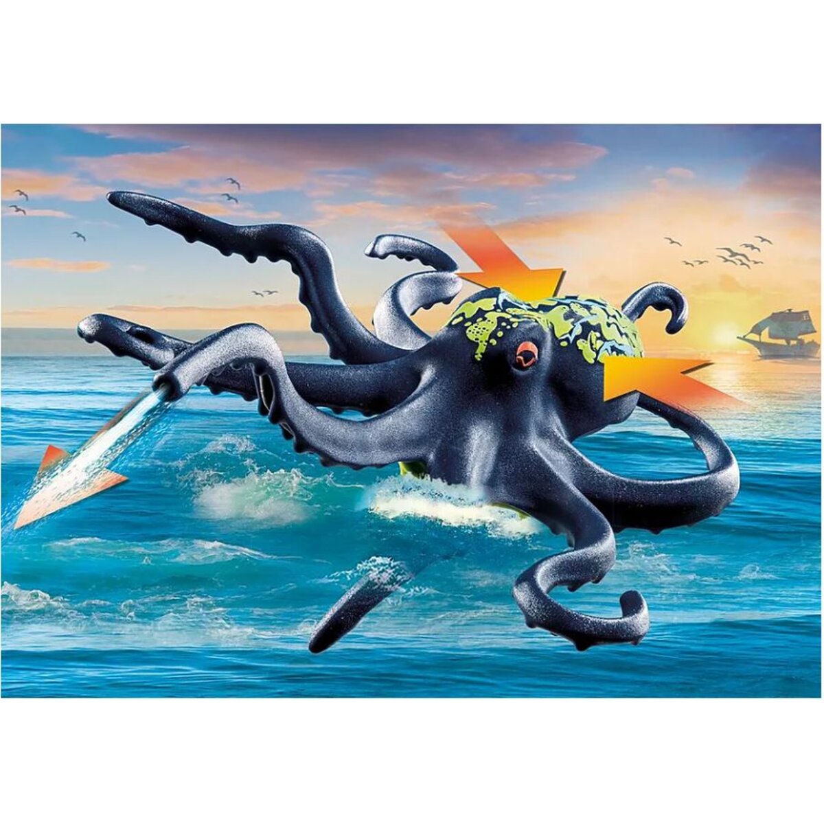 PLAYMOBIL® 71419 Pirates - Kampf gegen den Riesenoktopus