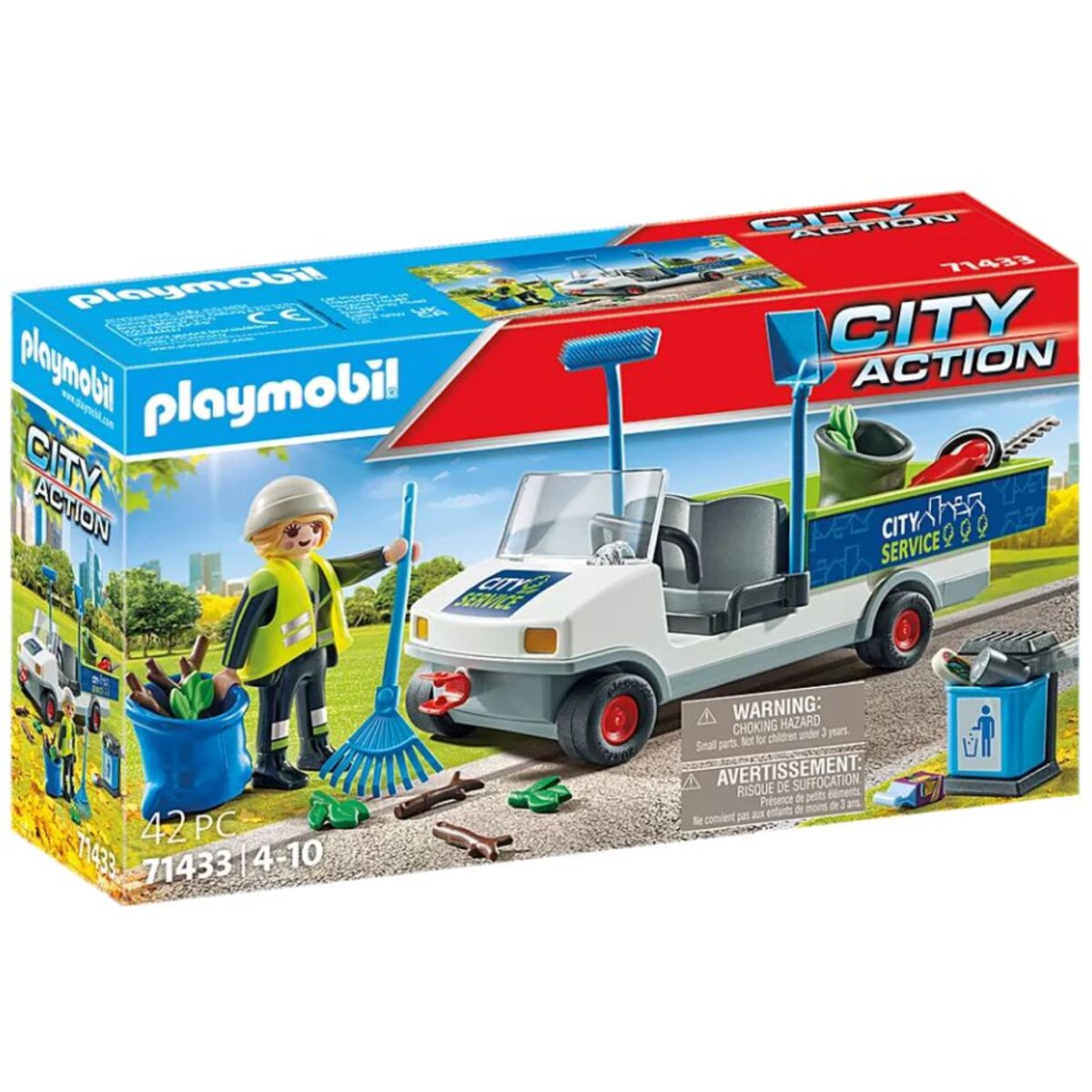 PLAYMOBIL® 71433 City Action - Stadtreinigung mit E-Fahrzeug