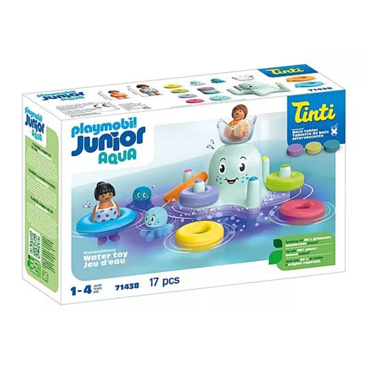 PLAYMOBIL® 71438 Junior AQUA & Tinti: Bunter Tintenfisch