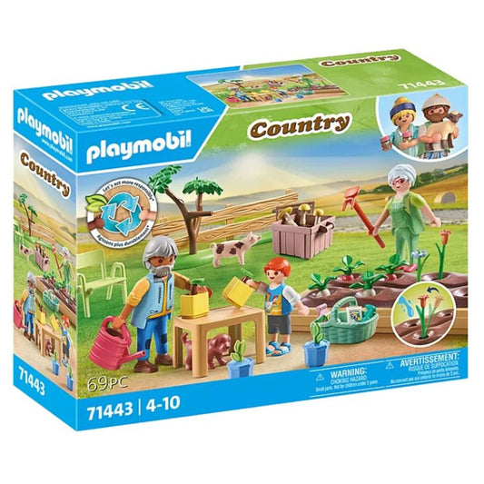 PLAYMOBIL® 71443 Country - Idyllischer Gemüsegarten bei den Großeltern