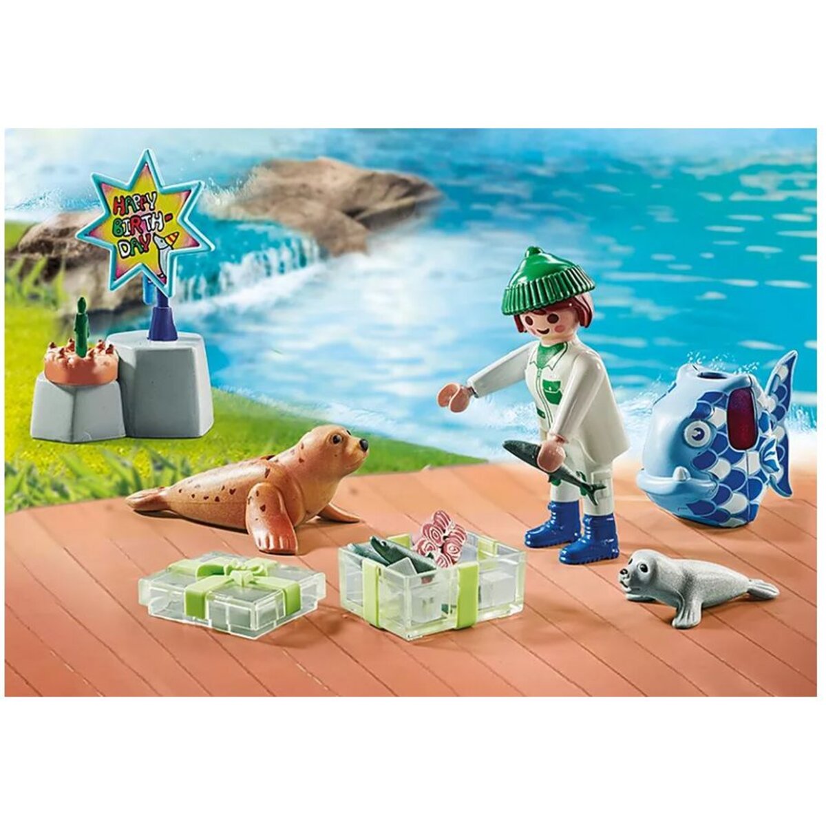 PLAYMOBIL® 71448 my Life - Tierfütterung (50 Jahre PLAYMOBIL®)