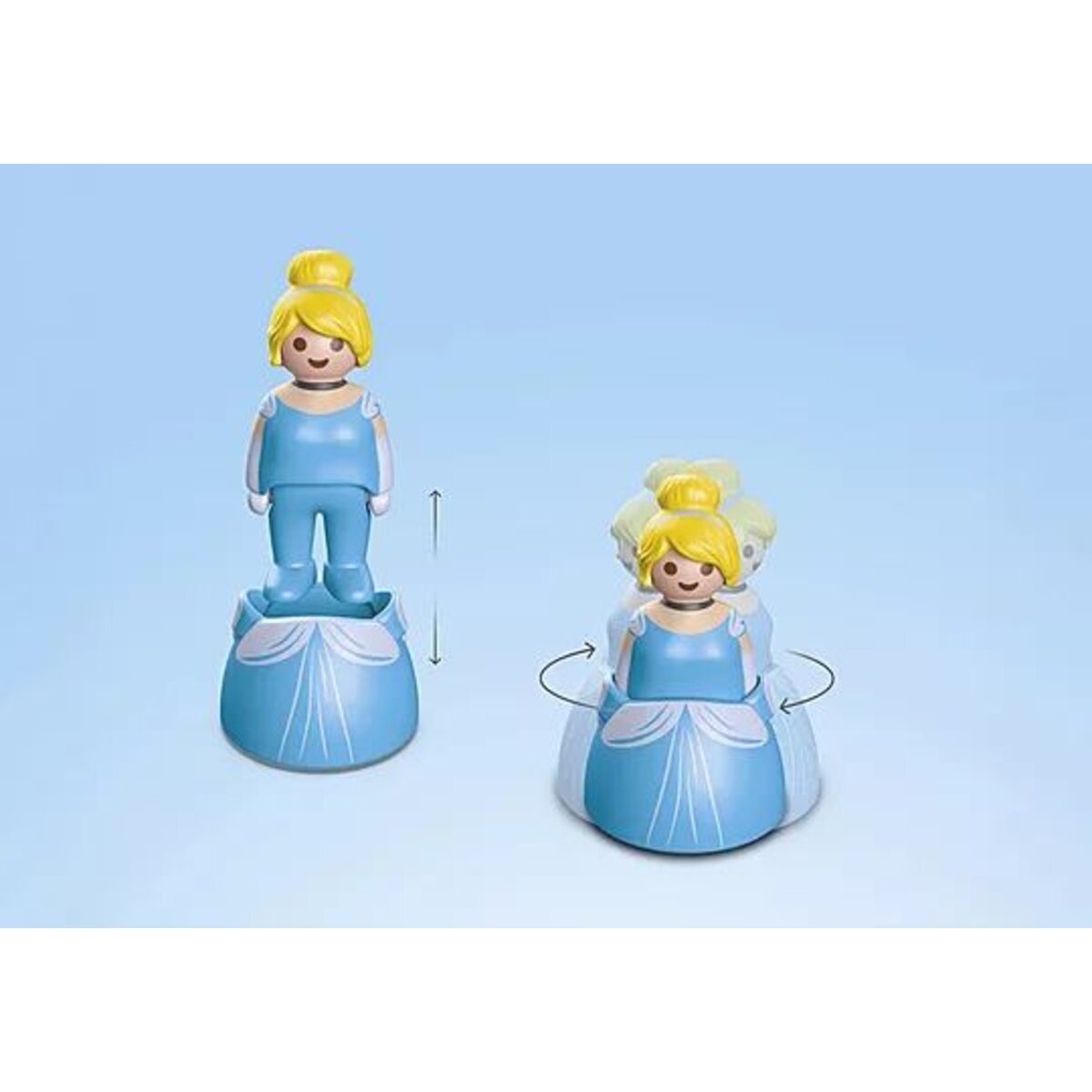 PLAYMOBIL® 71457 1.2.3 & Disney: Cinderellas Schloss