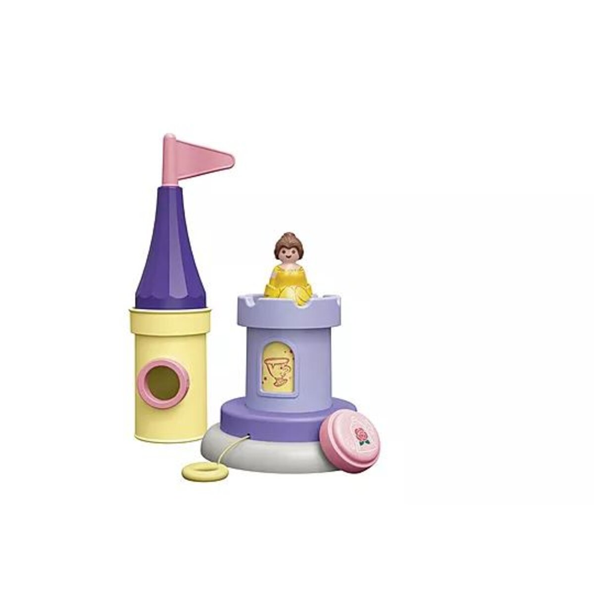 PLAYMOBIL® 71458 1.2.3 & Disney: Belles Spielturm mit Melodie