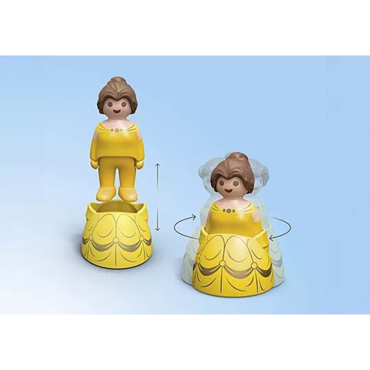 PLAYMOBIL® 71458 1.2.3 & Disney: Belles Spielturm mit Melodie