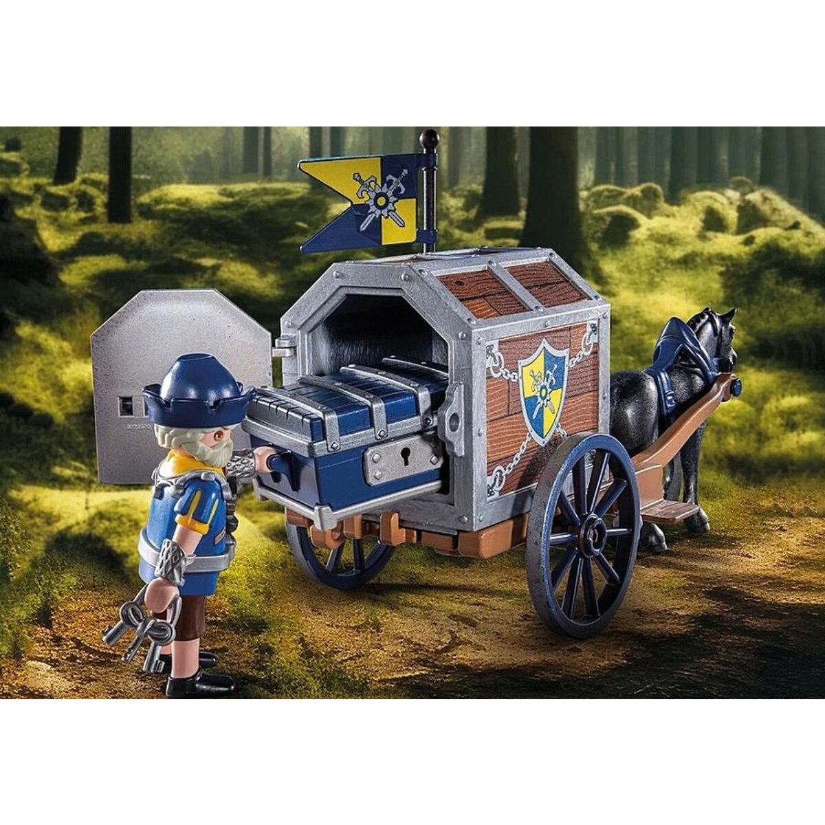 PLAYMOBIL® 71484 Novelmore - Überfall auf Transportwagen