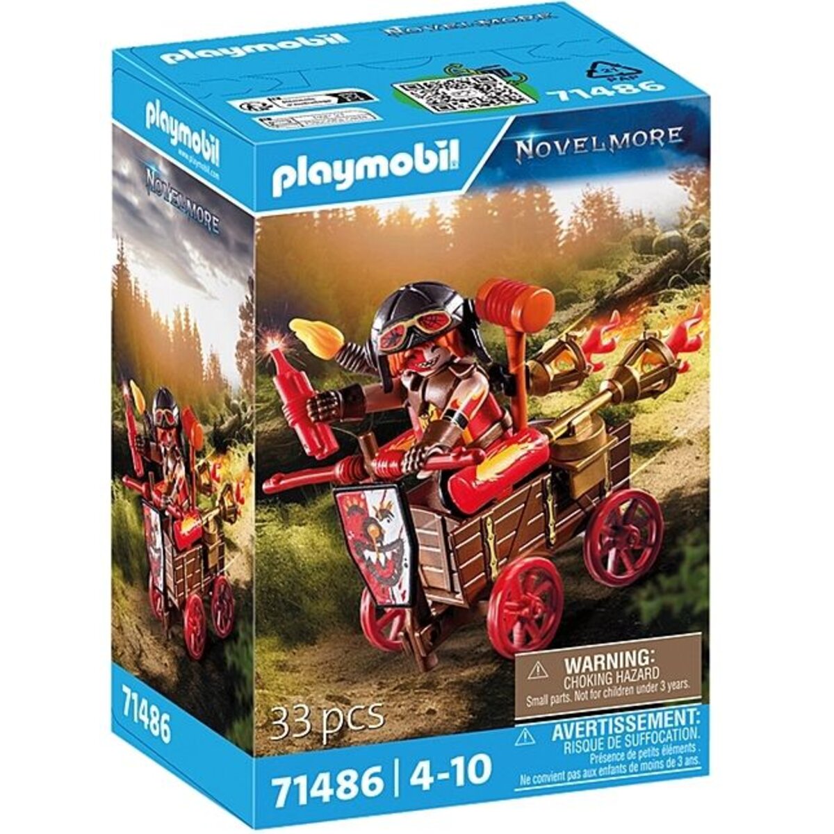 PLAYMOBIL® 71486 Novelmore - Kahbooms Rennwagen