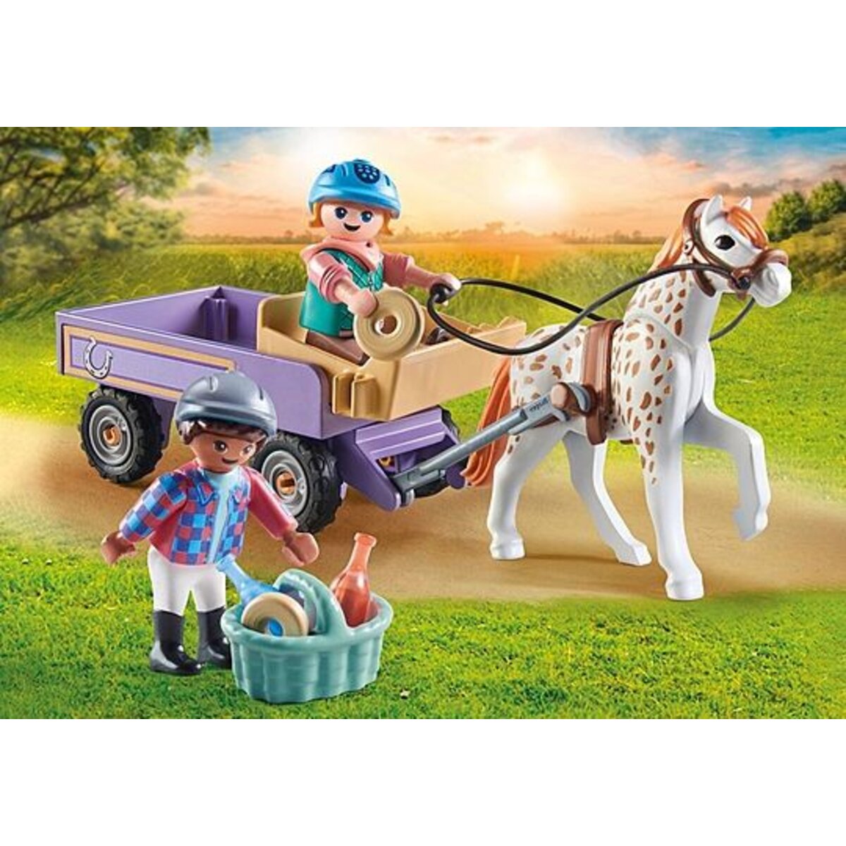 PLAYMOBIL® 71496 Horses of Waterfall - Ponykutsche